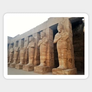 Ancient Architecture of Karnak Temple in Luxor Sticker